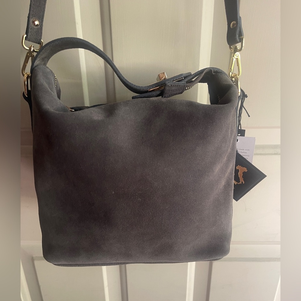 Claudia Firenze Viral Suede Bag 🇮🇹 - Picture 2 of 11